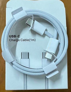 USB-C to USB-C Braided Fast Charging Cable (1m) – 60W Power Delivery