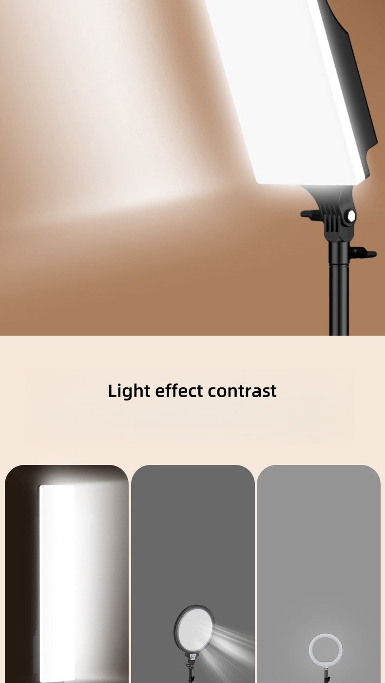 ملء – 3 أوضاع ألوان مع حامل ثلاثي القوائم قابل للتعديل وجهاز تحكم عن بعد RL-150 شريط LED إضاءة