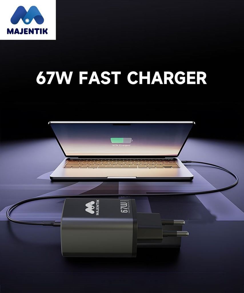 67W سريع | USB من نوع Type-C MC-007 Majentik شاحن محول حائط