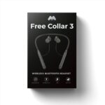  Bluetooth - 18 ساعة تشغيل، V5.0، صوت جهير عميق Majentik Free Collar 3 طوق عنق لاسلكي بتقنية
