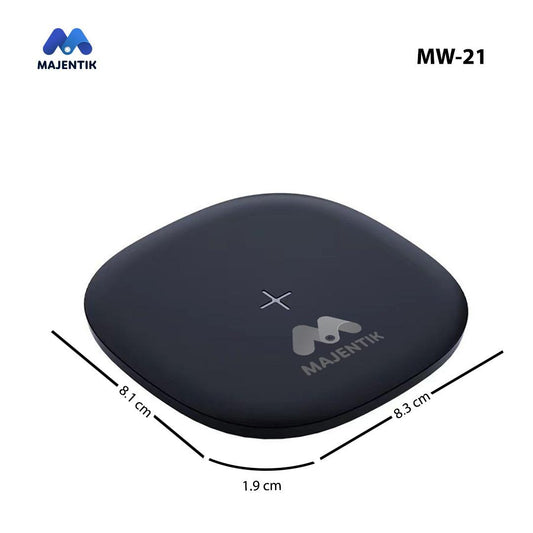 MAJENTIK MW-21 Wireless Charger – Fast Charging for Apple & Android Devices