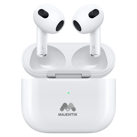Majentik Buds 3 Wireless Earbuds with Bluetooth 5.3 and 300mAh Charging Case